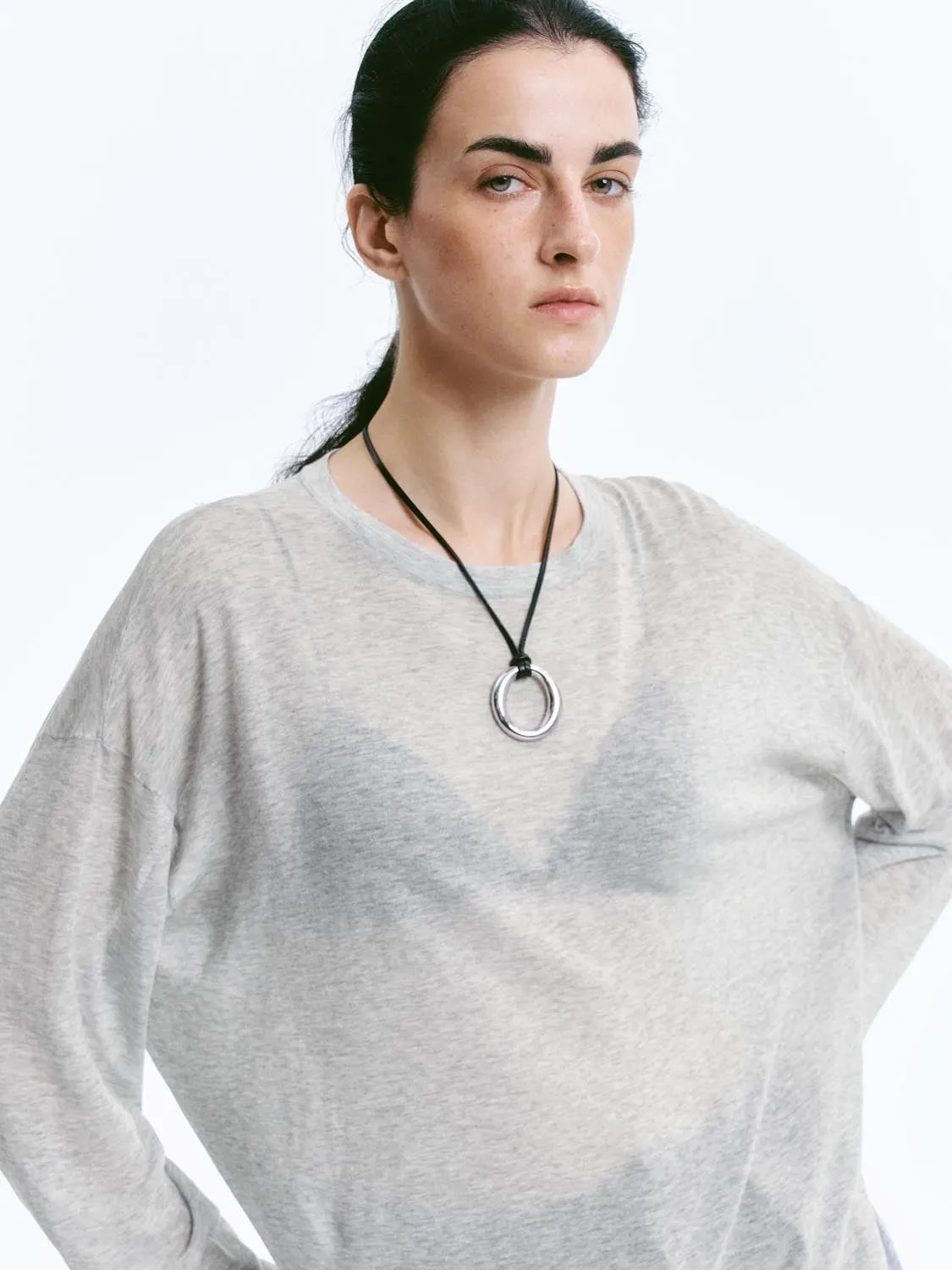 Knitted Long Sleeve T-Shirts sold by Urban Revivo product image thumbnail 3