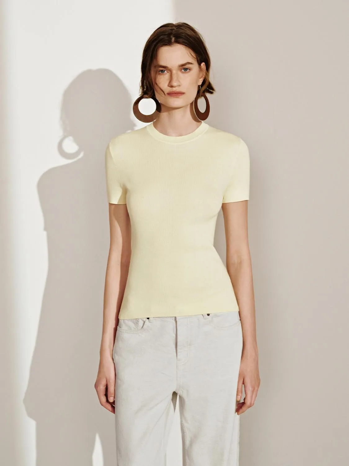 Knitted Short Sleeve T-Shirts sold by Urban Revivo