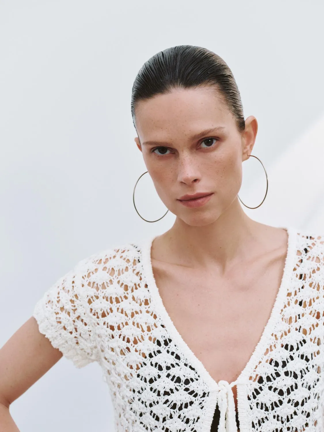 Lace Knitted Cardigans sold by Urban Revivo product image thumbnail 3