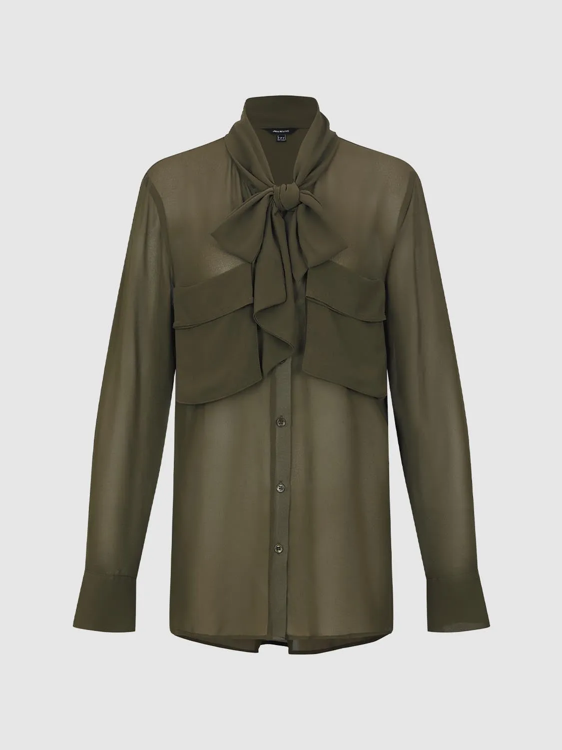 Lace Up Front Shirts sold by Urban Revivo product image thumbnail 3