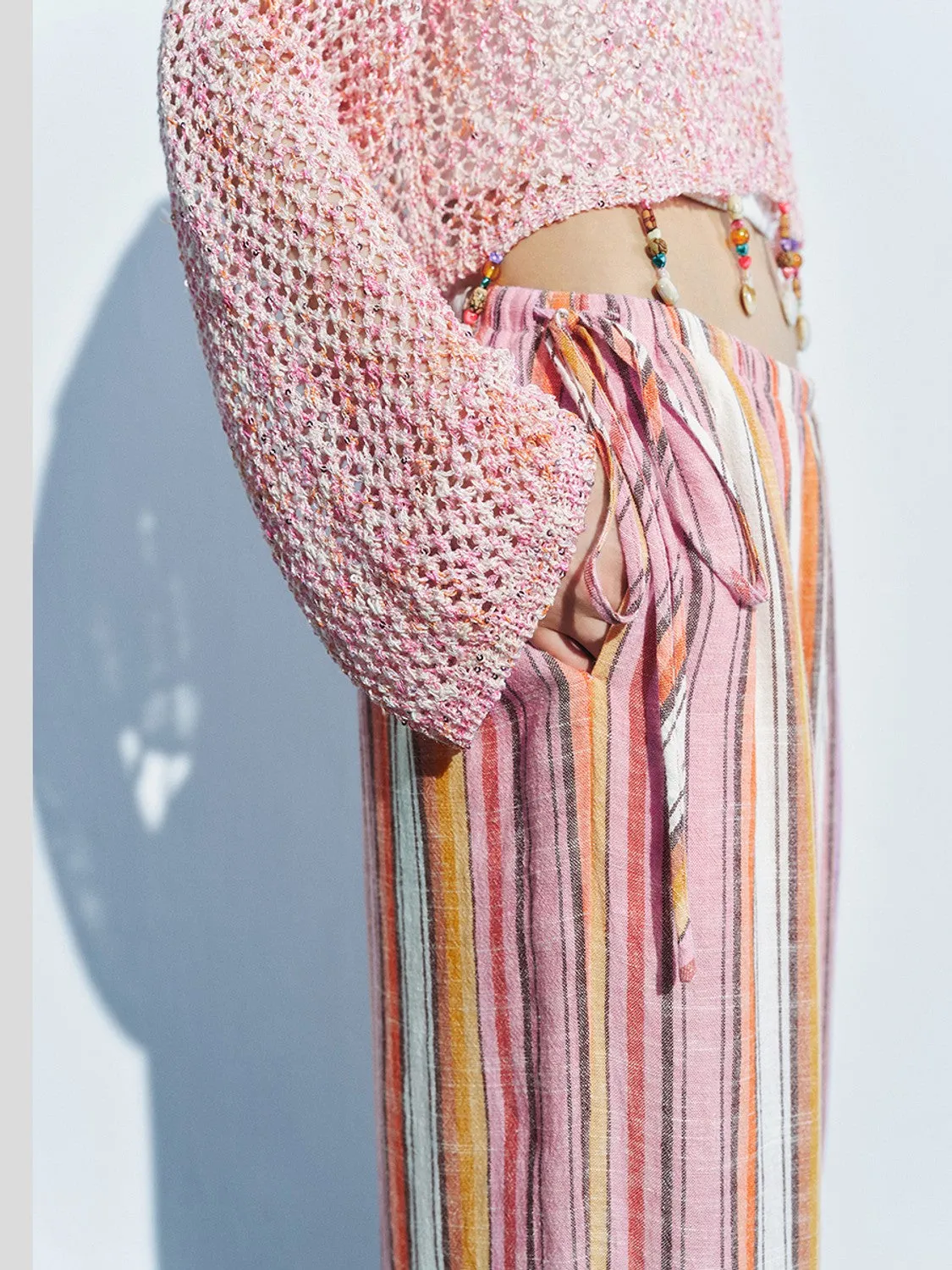 Loose Wide-Leg Pants sold by Urban Revivo product image thumbnail 4