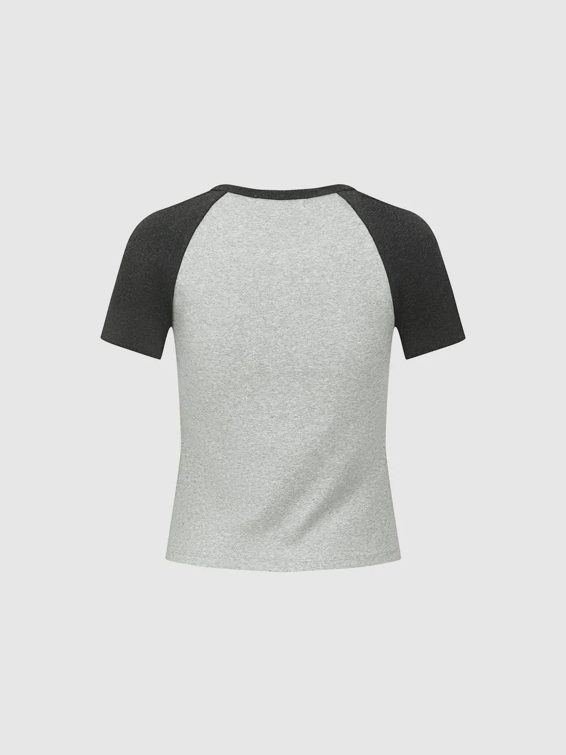 Raglan Sleeve T-Shirts sold by Urban Revivo product image thumbnail 2