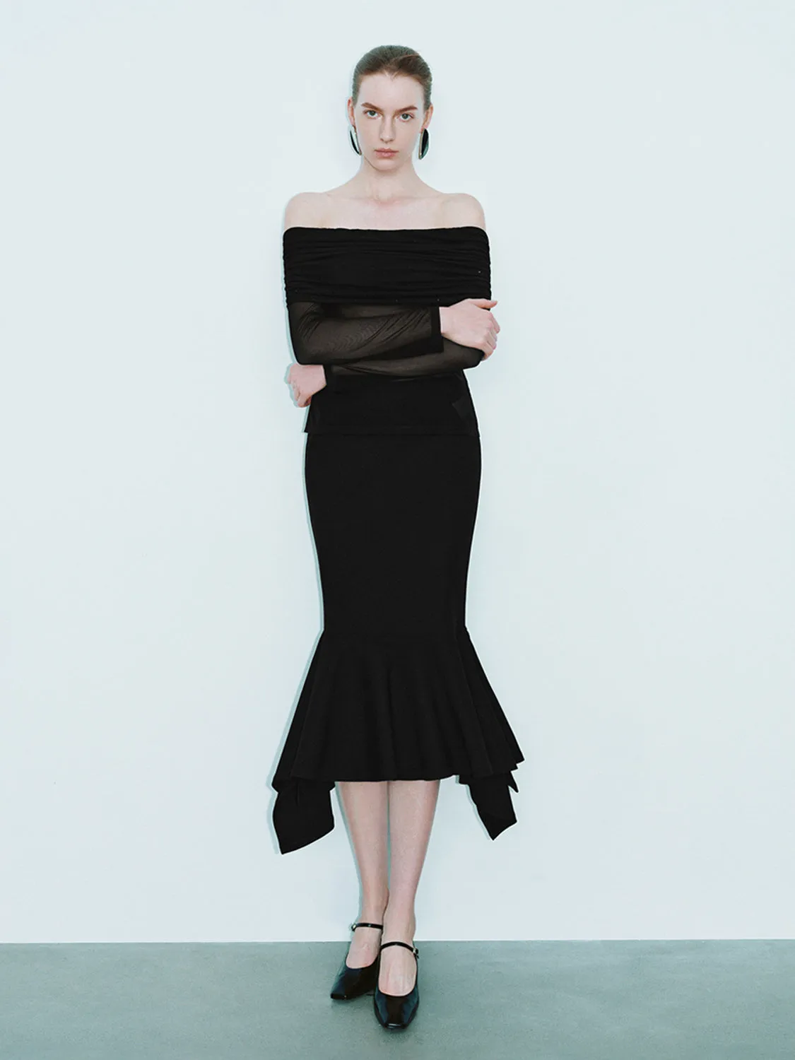 Skinny Fishtail Skirts sold by Urban Revivo product image thumbnail 4