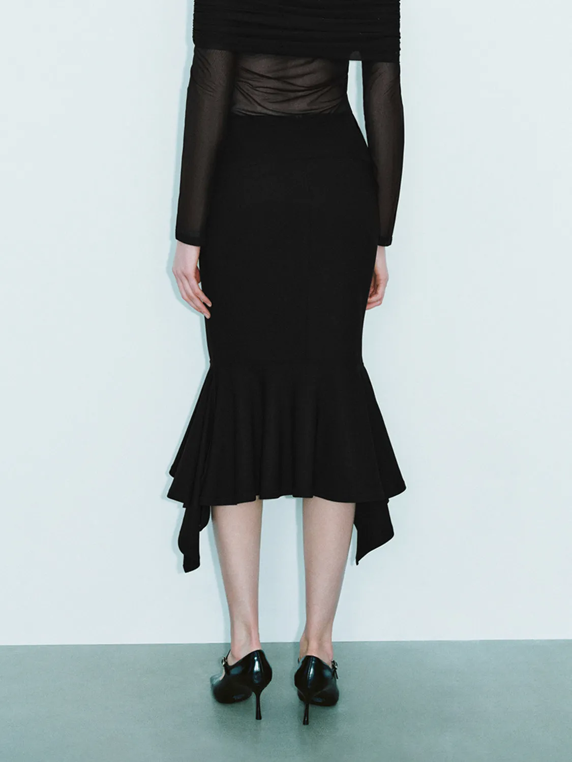 Skinny Fishtail Skirts sold by Urban Revivo product image thumbnail 2