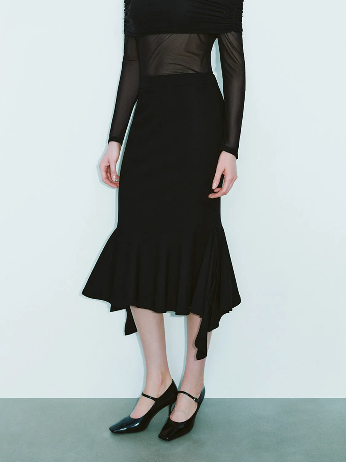 Skinny Fishtail Skirts sold by Urban Revivo product image thumbnail 5