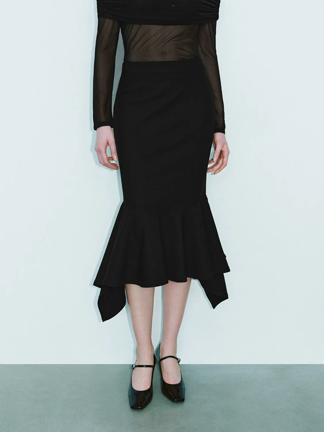 Skinny Fishtail Skirts sold by Urban Revivo