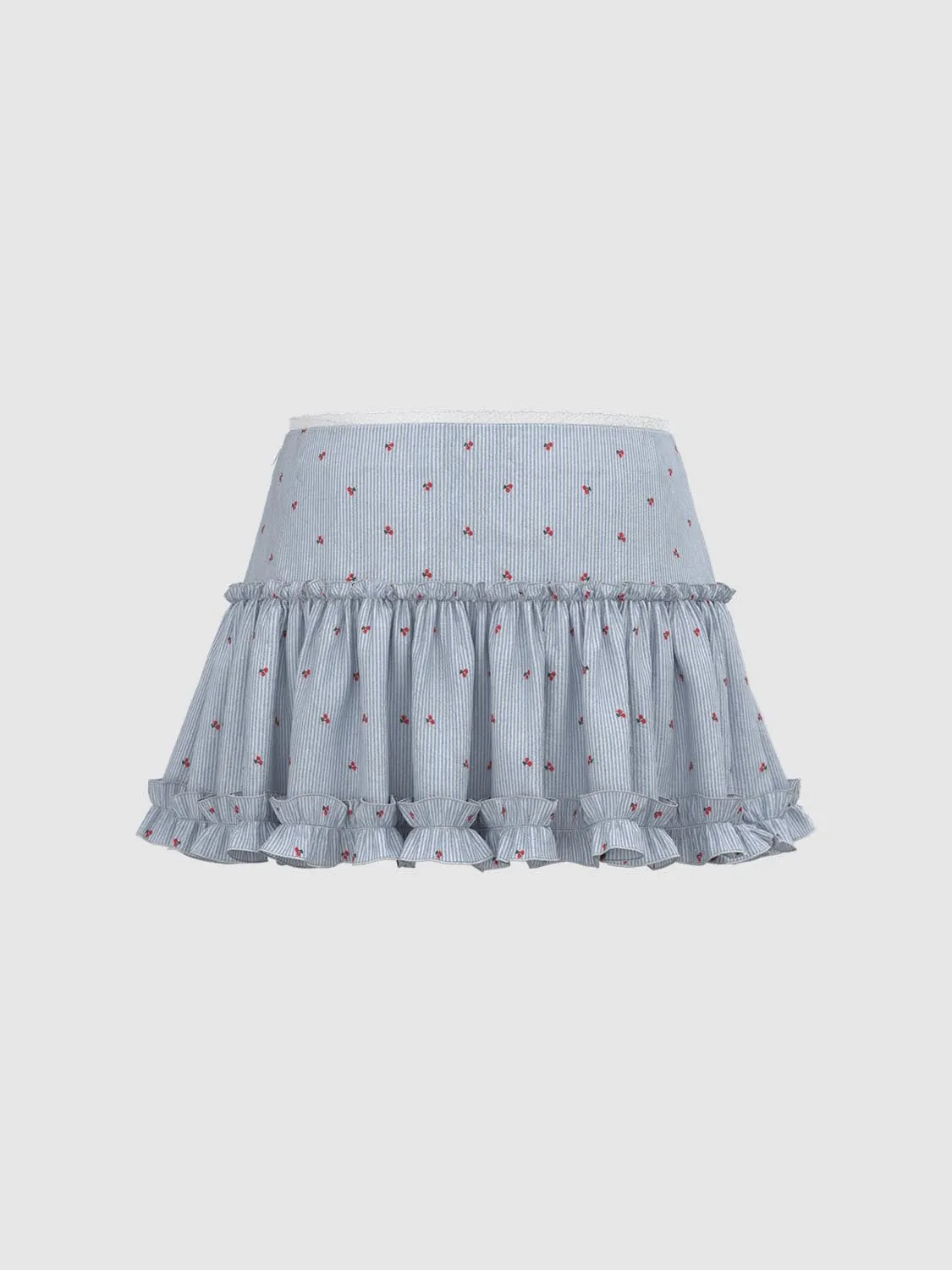 Striped A-Line Skirts sold by Urban Revivo product image thumbnail 2