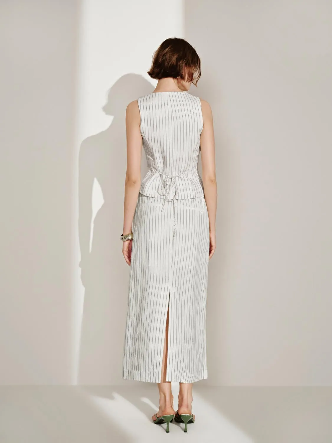 Striped Straight Skirts sold by Urban Revivo product image thumbnail 4