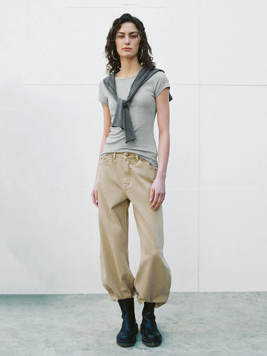 Wide-Leg Jeans sold by Urban Revivo product image thumbnail 5