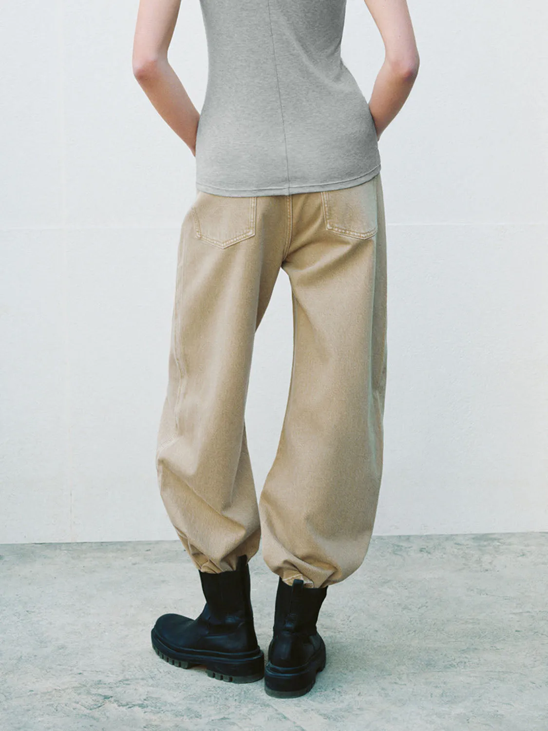 Wide-Leg Jeans sold by Urban Revivo product image thumbnail 3