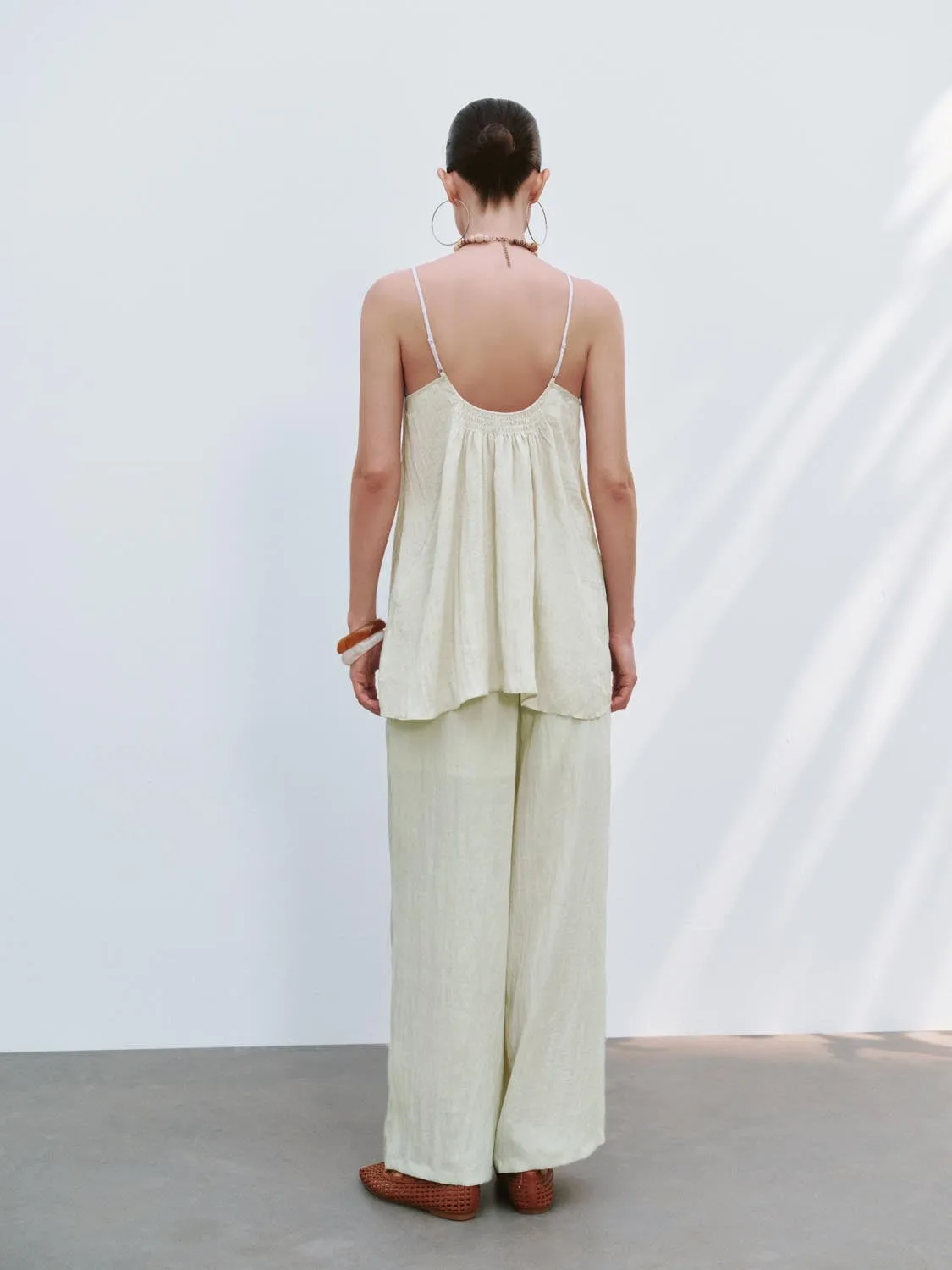 Wide-Leg Pants sold by Urban Revivo product image thumbnail 5