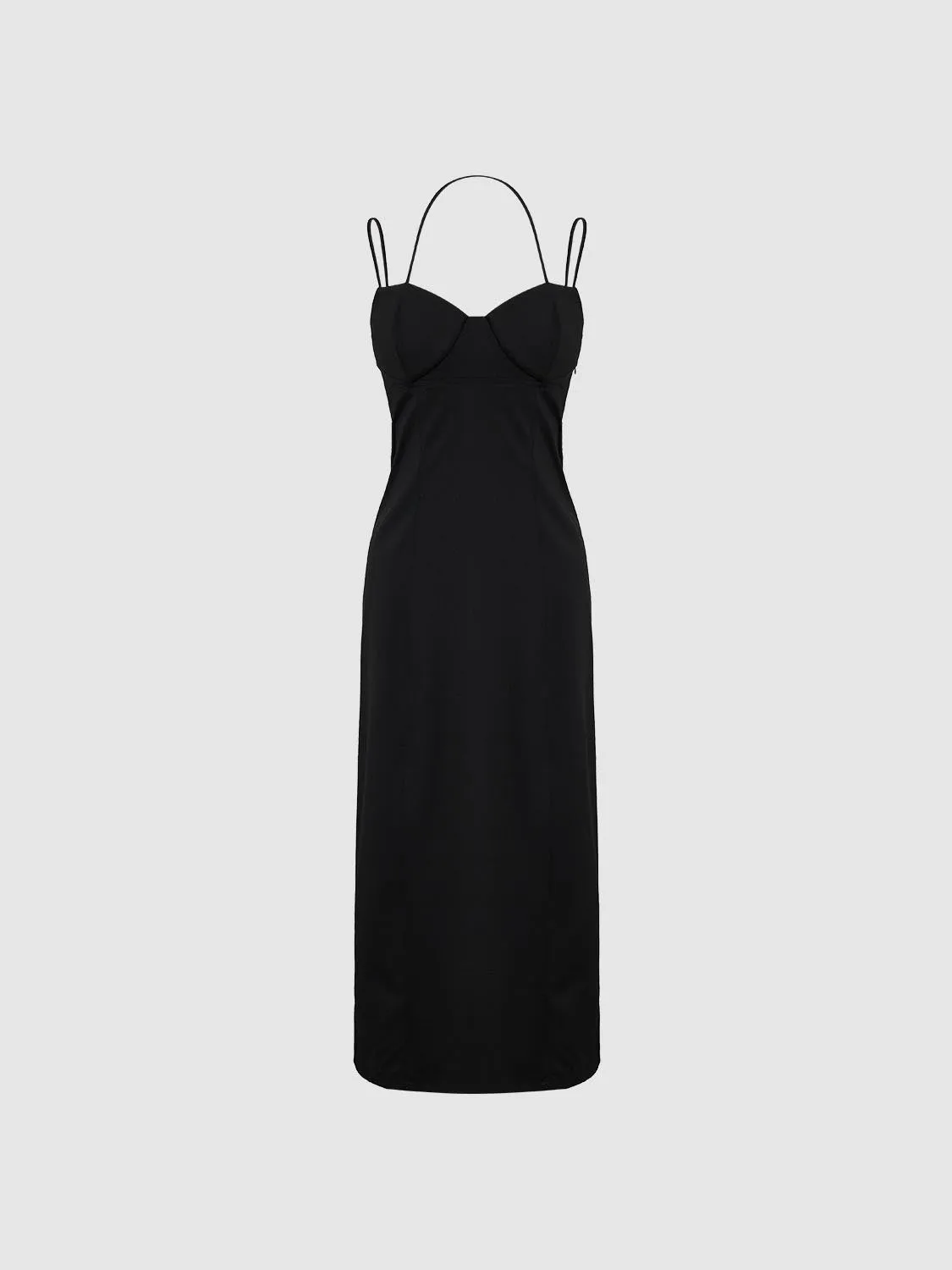 Halter Neck Straight Dresses sold by Urban Revivo product image thumbnail 3