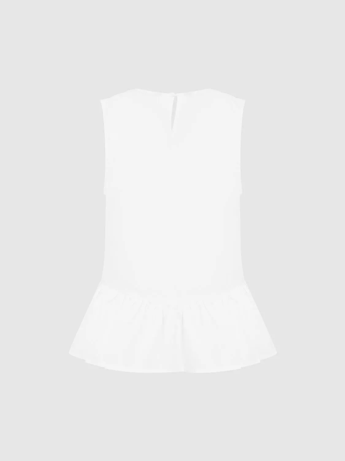 Frilled Overhead Tank Tops sold by Urban Revivo product image thumbnail 2