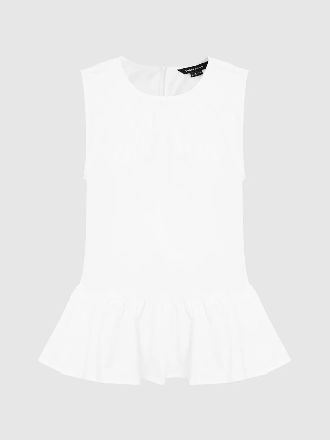 Frilled Overhead Tank Tops sold by Urban Revivo product image thumbnail 3