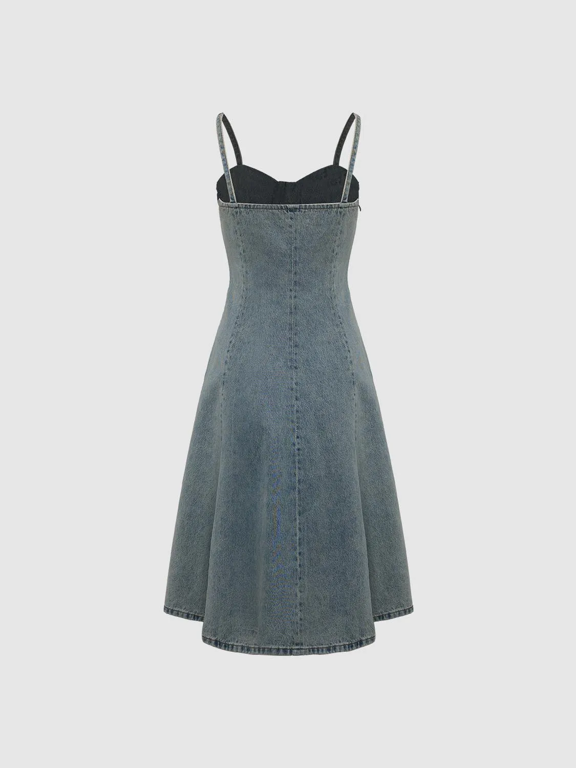 Camisole Denim Dresses sold by Urban Revivo product image thumbnail 2