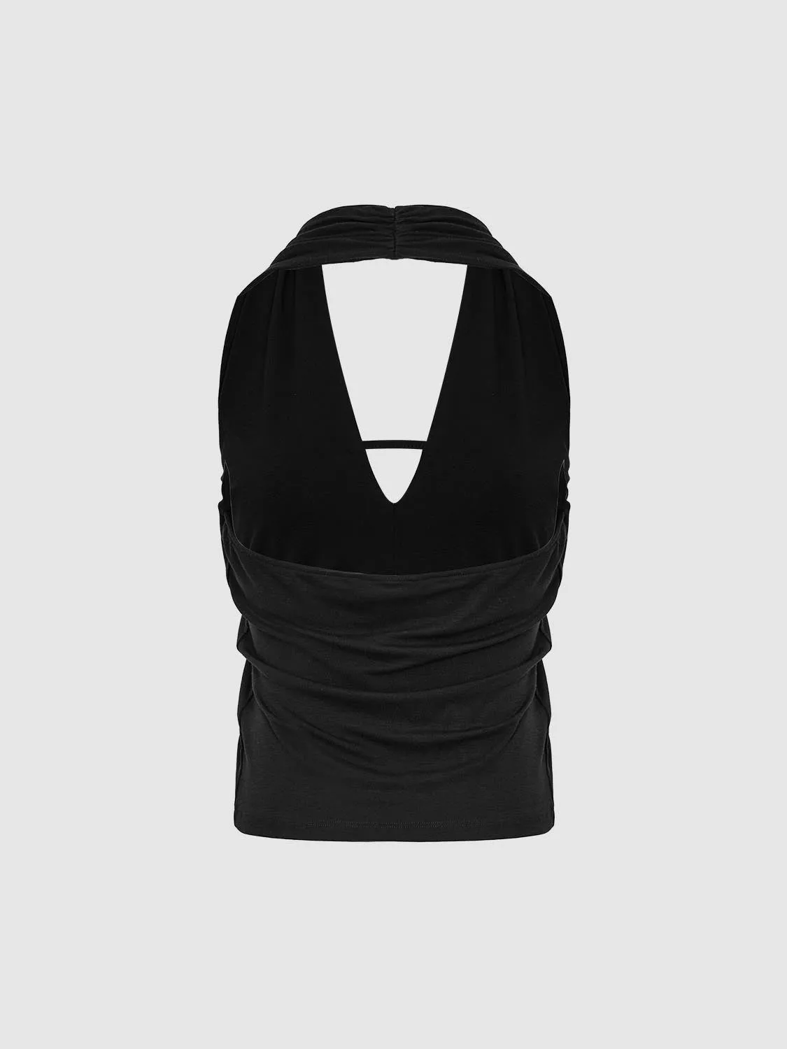 Halter Neck Tank Tops sold by Urban Revivo product image thumbnail 2