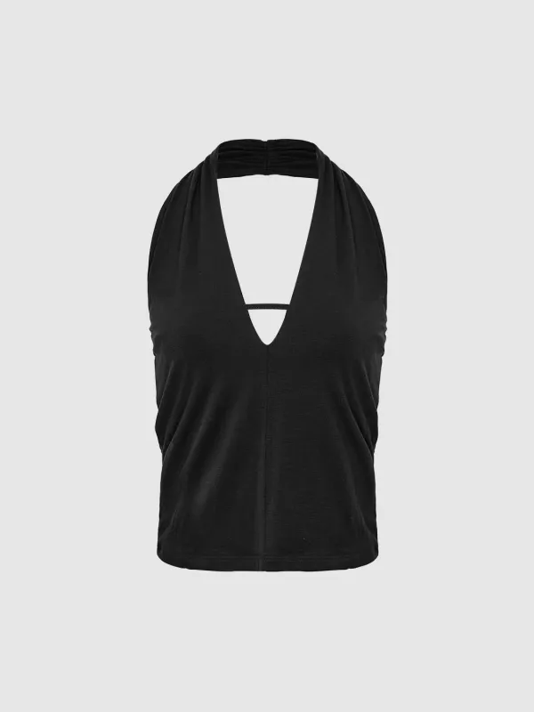 Halter Neck Tank Tops sold by Urban Revivo