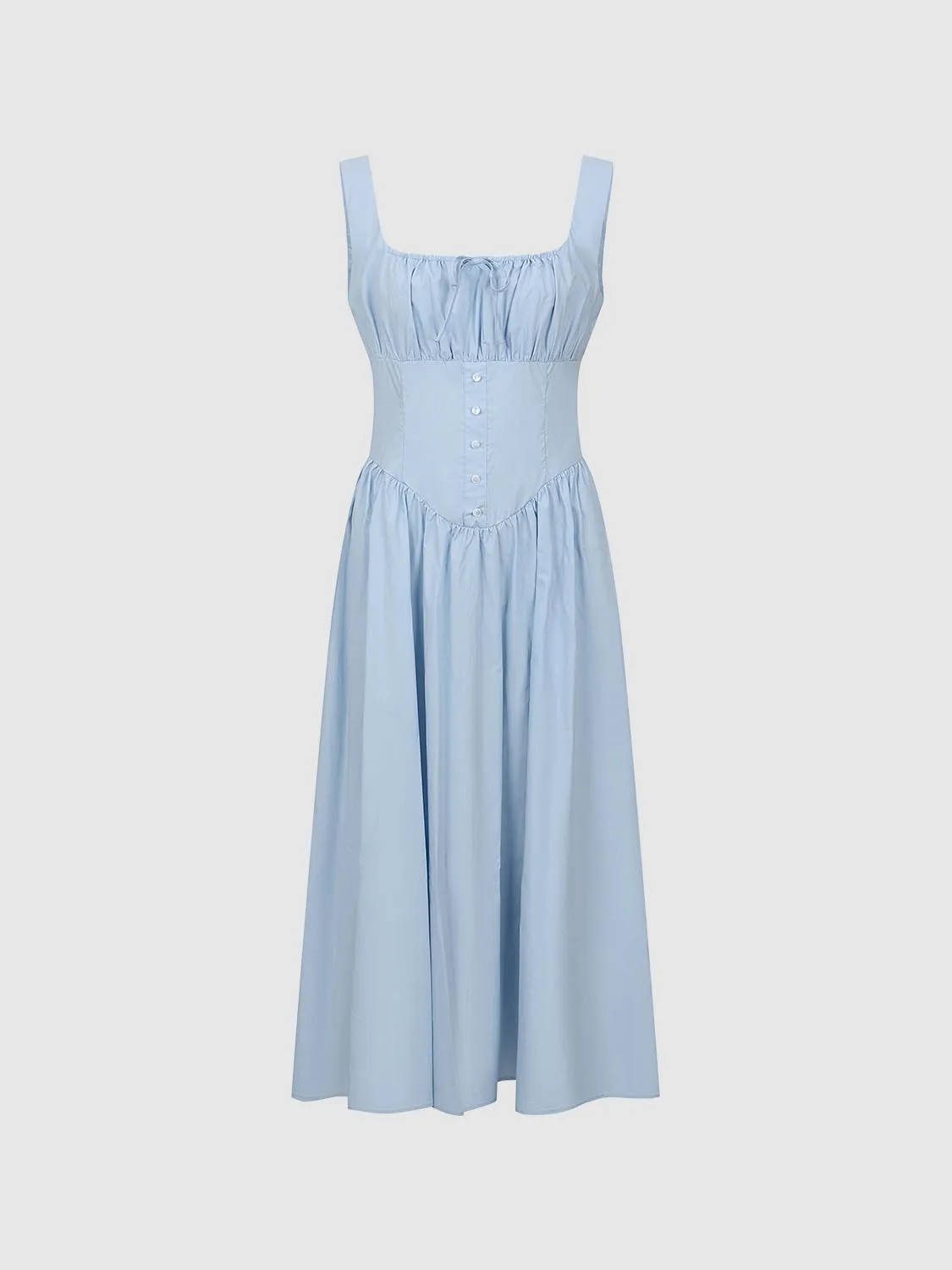 Wide Strap A-Line Dresses sold by Urban Revivo product image thumbnail 5