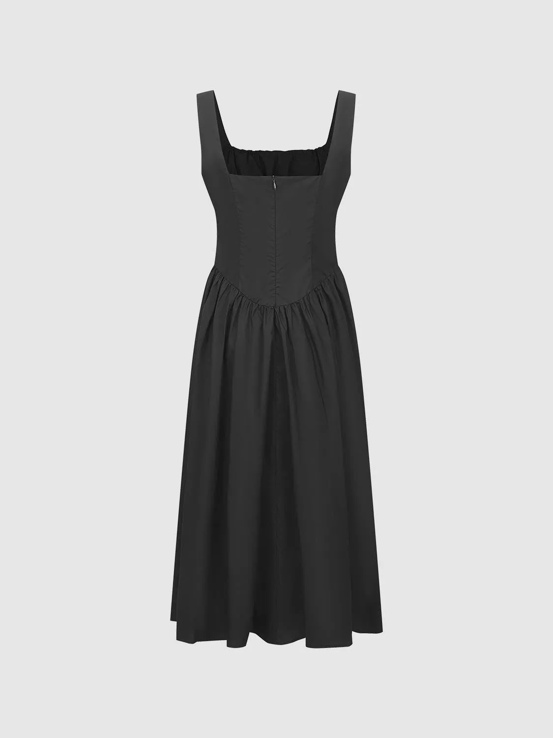 Wide Strap A-Line Dresses sold by Urban Revivo product image thumbnail 4