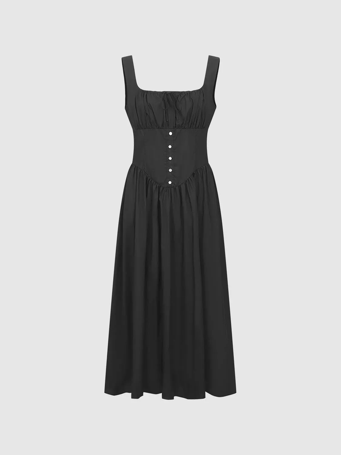 Wide Strap A-Line Dresses sold by Urban Revivo product image thumbnail 3