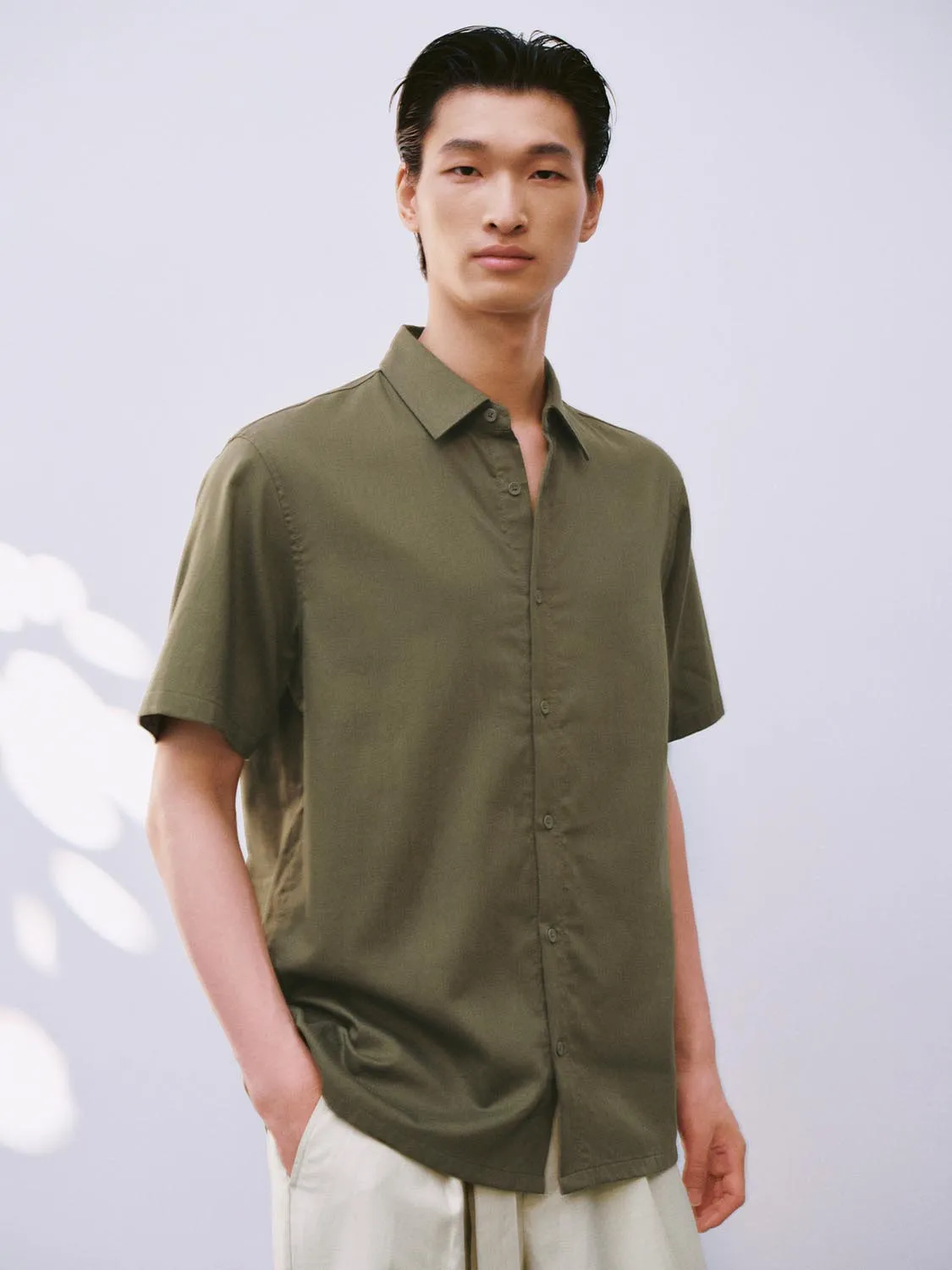 Button Up Shirts sold by Urban Revivo product image thumbnail 2