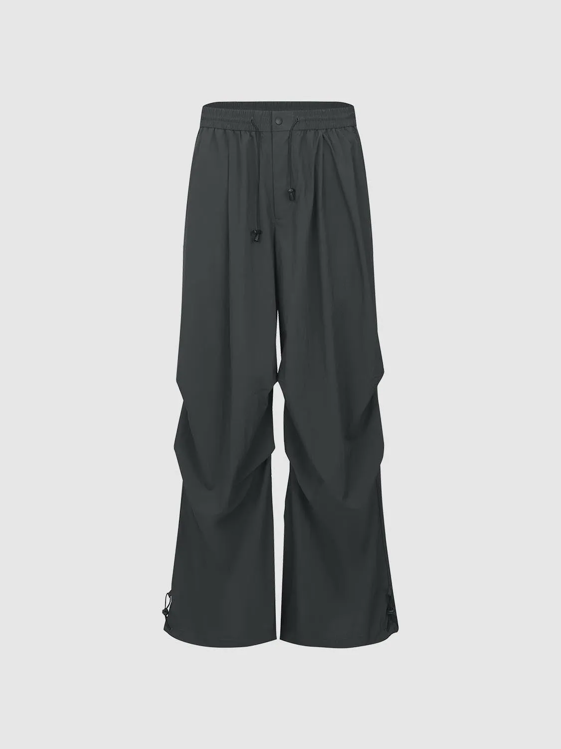 Ruched Wide-Leg Pants sold by Urban Revivo
