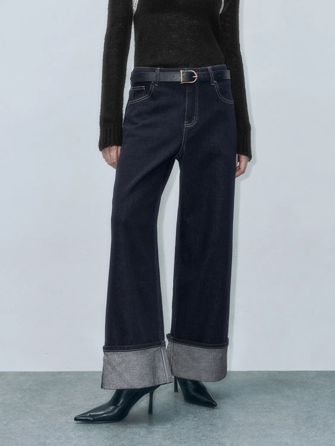 Turnover Denim Jeans sold by Urban Revivo product image thumbnail 2