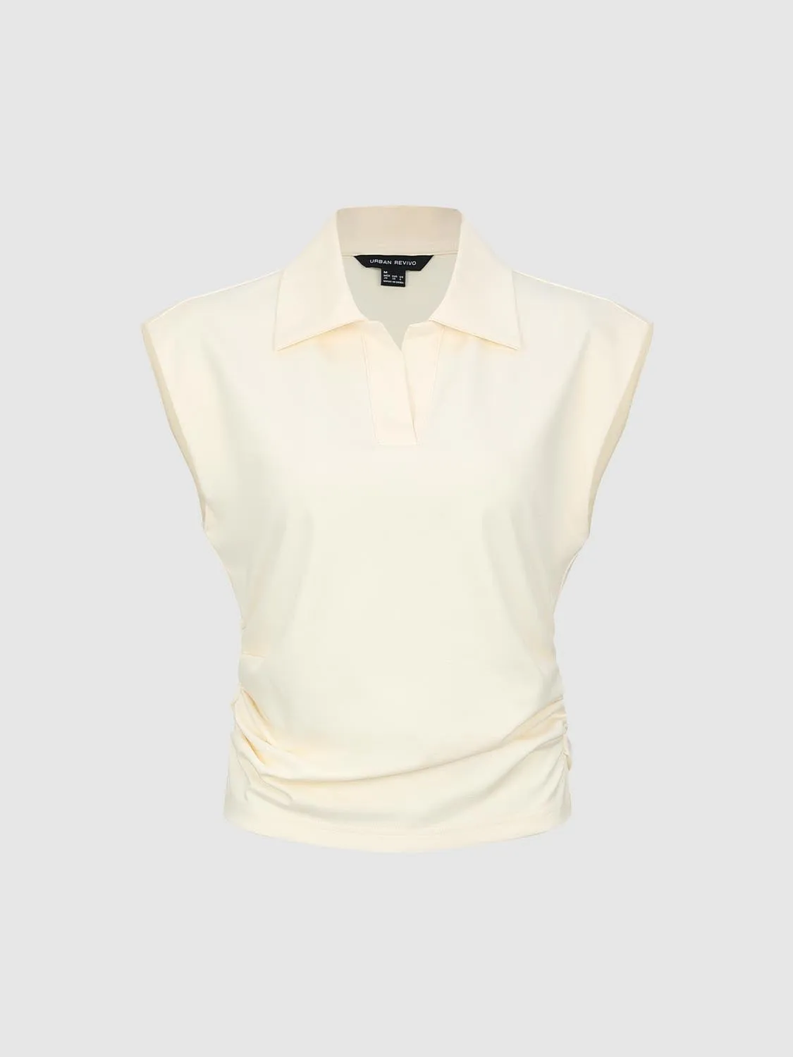 Cap Sleeve T-Shirts sold by Urban Revivo product image thumbnail 3