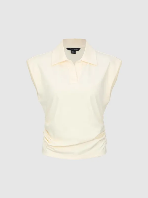 Cap Sleeve T-Shirts sold by Urban Revivo