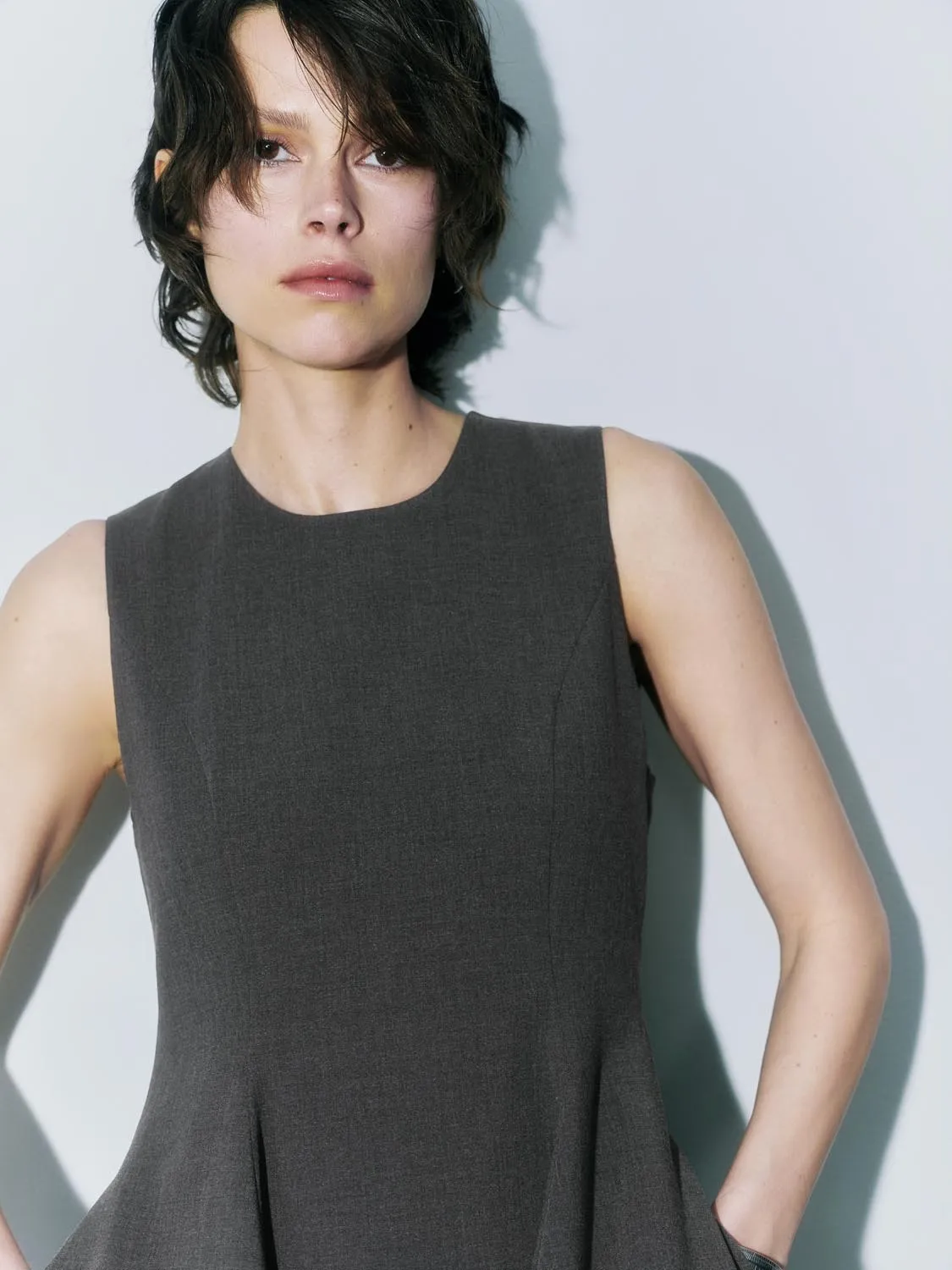 Sleeveless A-Line Mini Dresses sold by Urban Revivo product image thumbnail 3