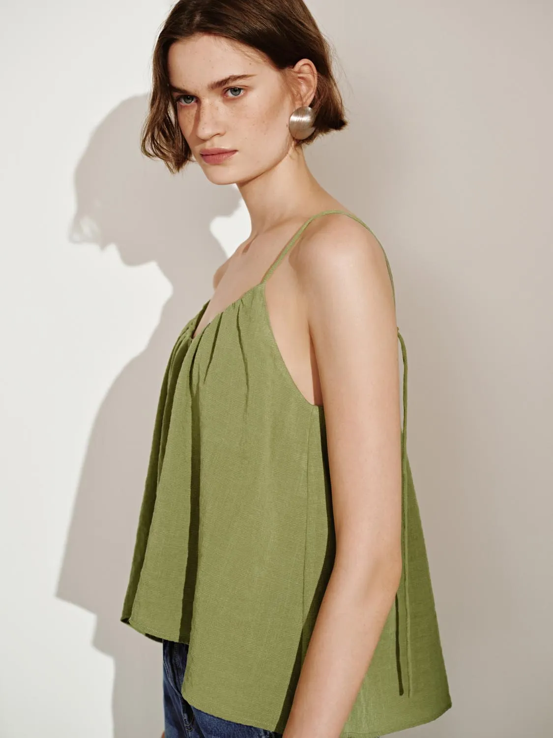 Thin Strap Cami Tops sold by Urban Revivo product image thumbnail 2