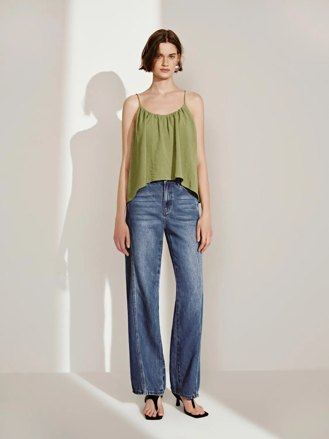 Thin Strap Cami Tops sold by Urban Revivo product image thumbnail 4