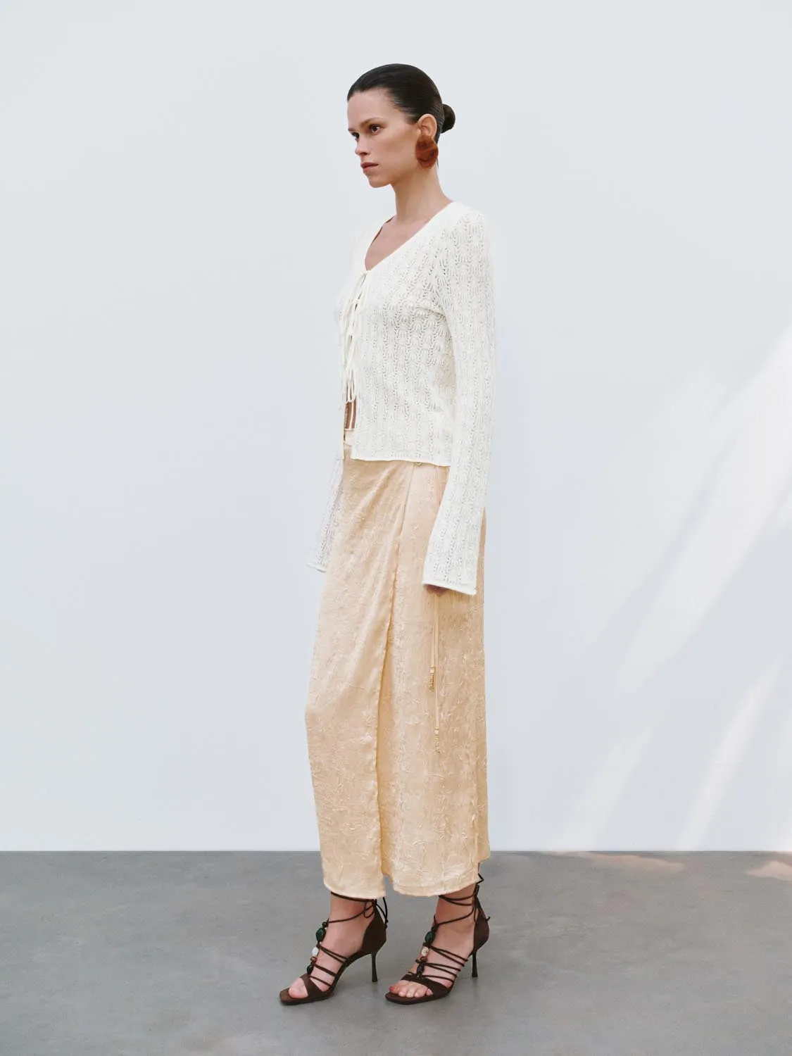 Lace Knitted Cardigans sold by Urban Revivo product image thumbnail 5