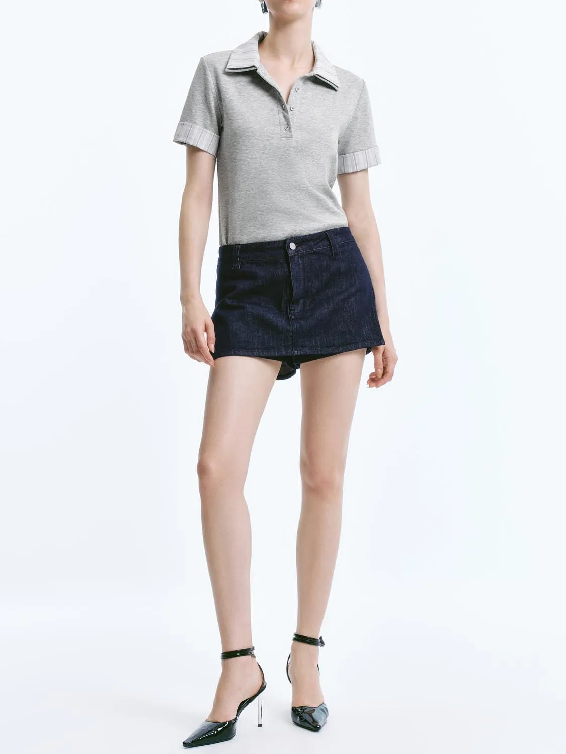 Denim Mini Skirts sold by Urban Revivo product image thumbnail 2