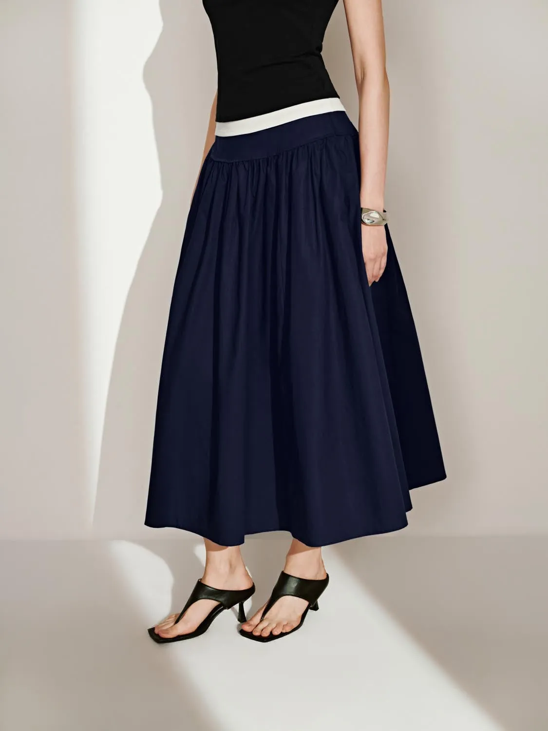 Midi Flared Skirts sold by Urban Revivo product image thumbnail 3