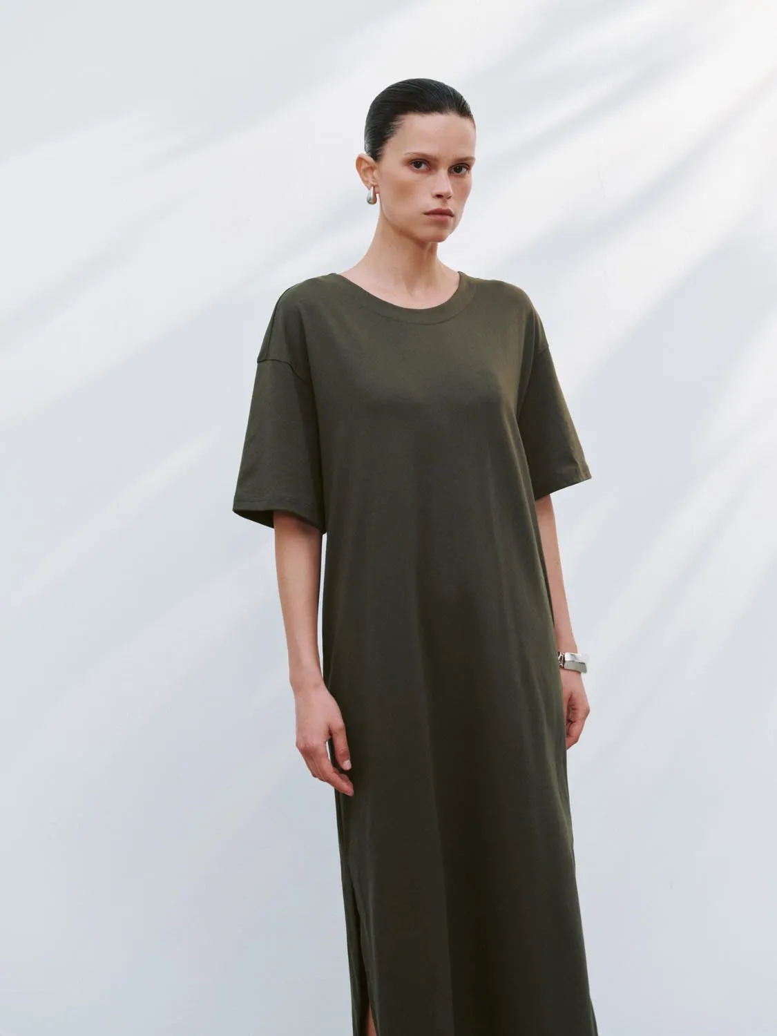 Crew Neck Straight Dresses sold by Urban Revivo product image thumbnail 2