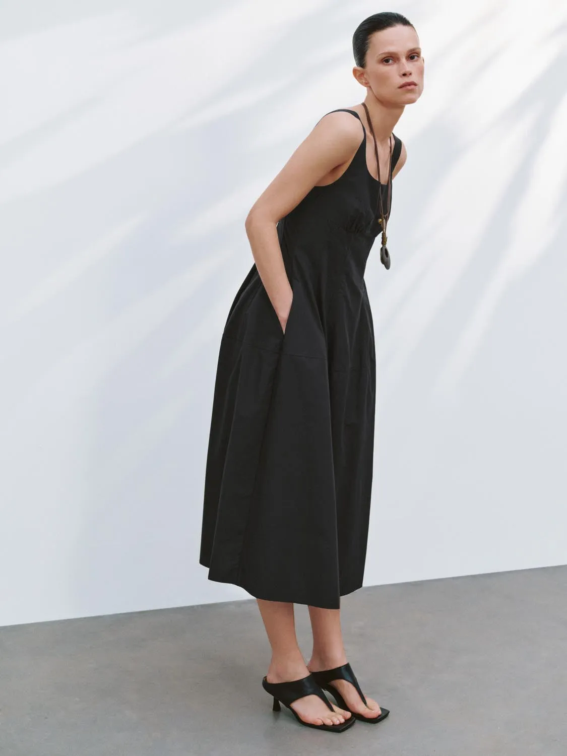 Wide Strap Maxi Dresses sold by Urban Revivo product image thumbnail 5