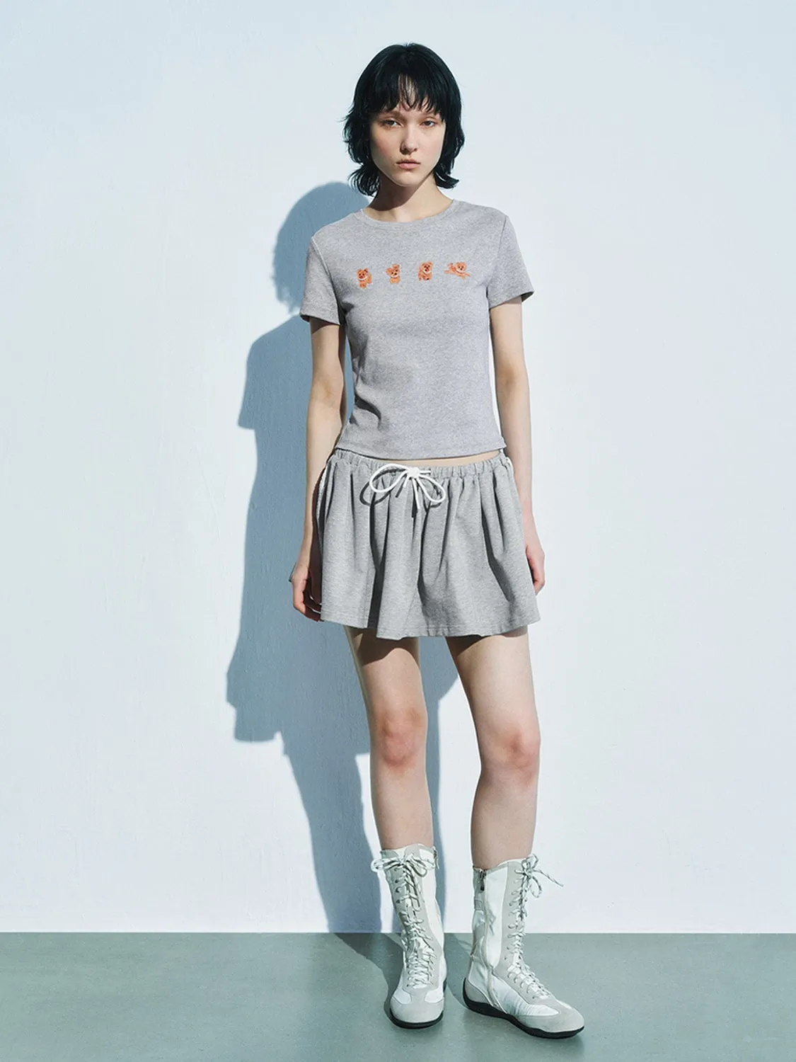 Drawstring Mini Skirts sold by Urban Revivo product image thumbnail 5