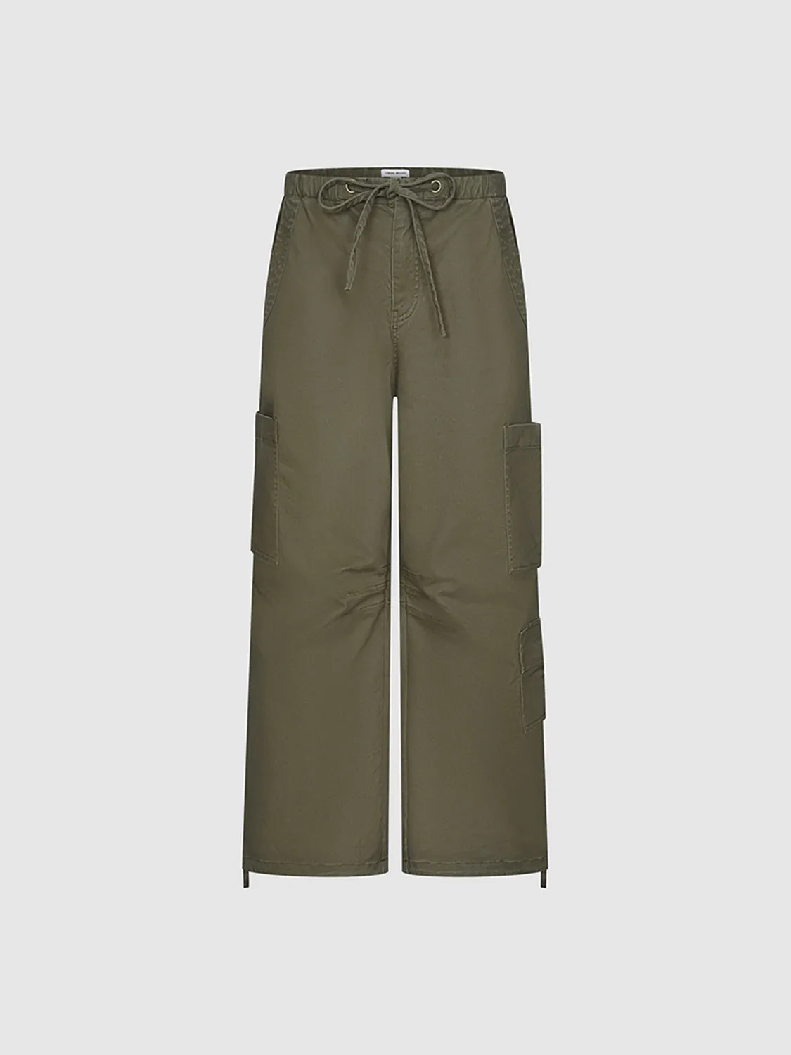 Drawstring Wide-Leg Pants sold by Urban Revivo