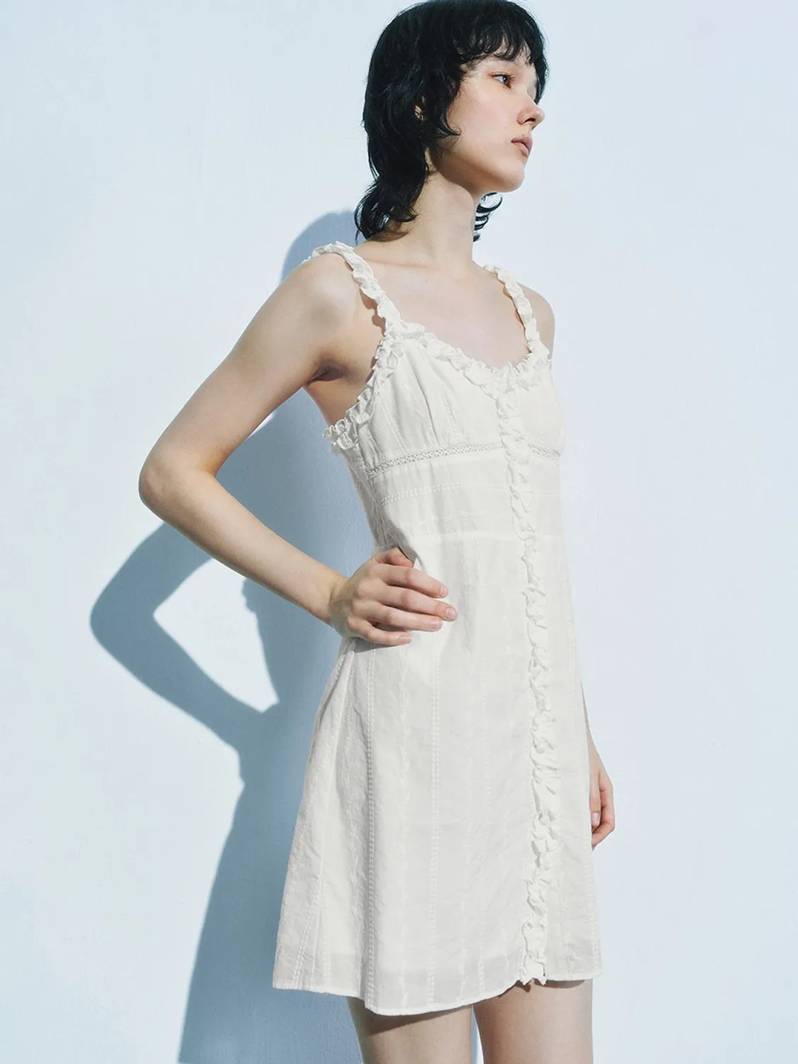 Ruffle Mini Dresses sold by Urban Revivo product image thumbnail 5