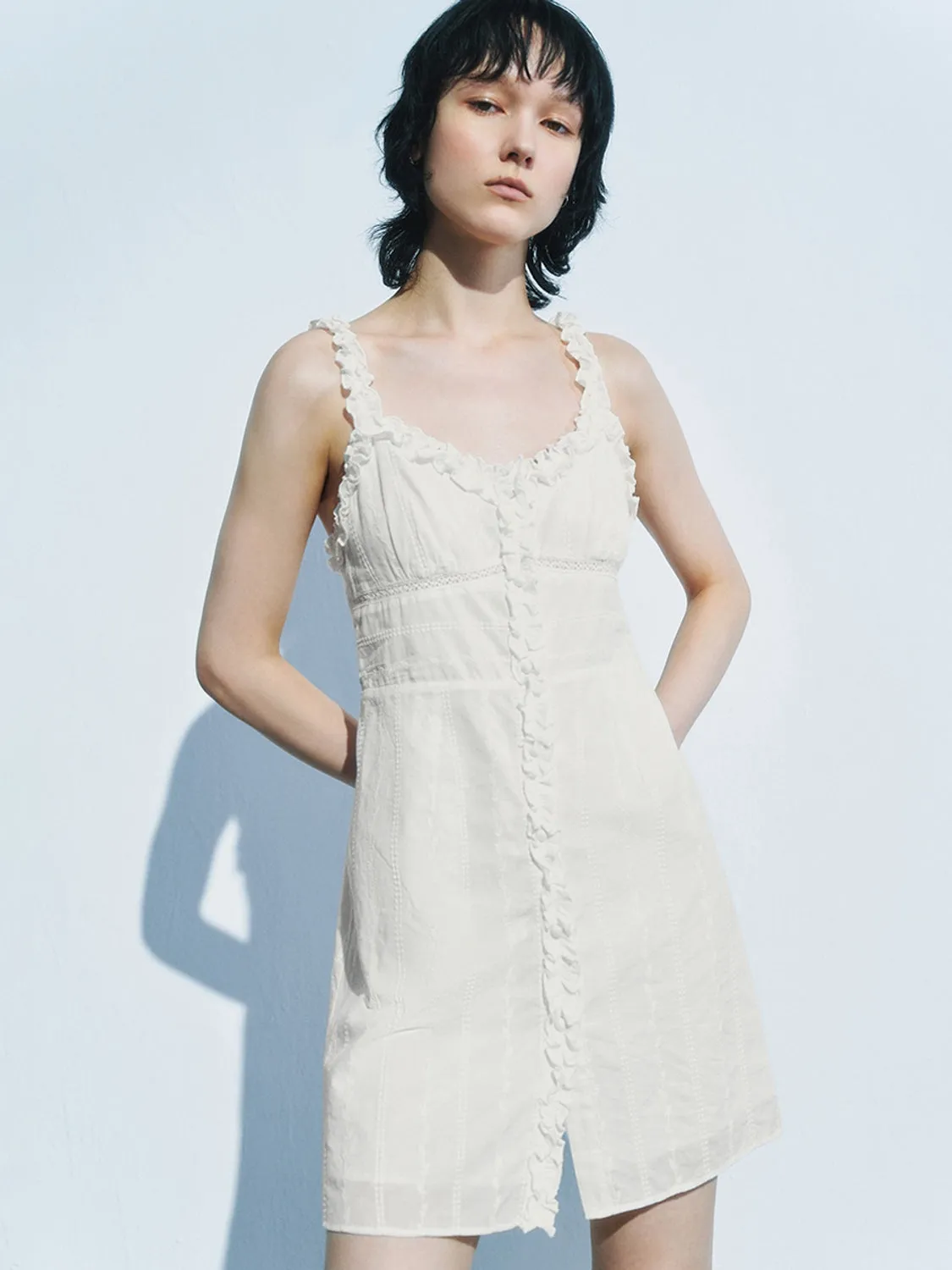 Ruffle Mini Dresses sold by Urban Revivo