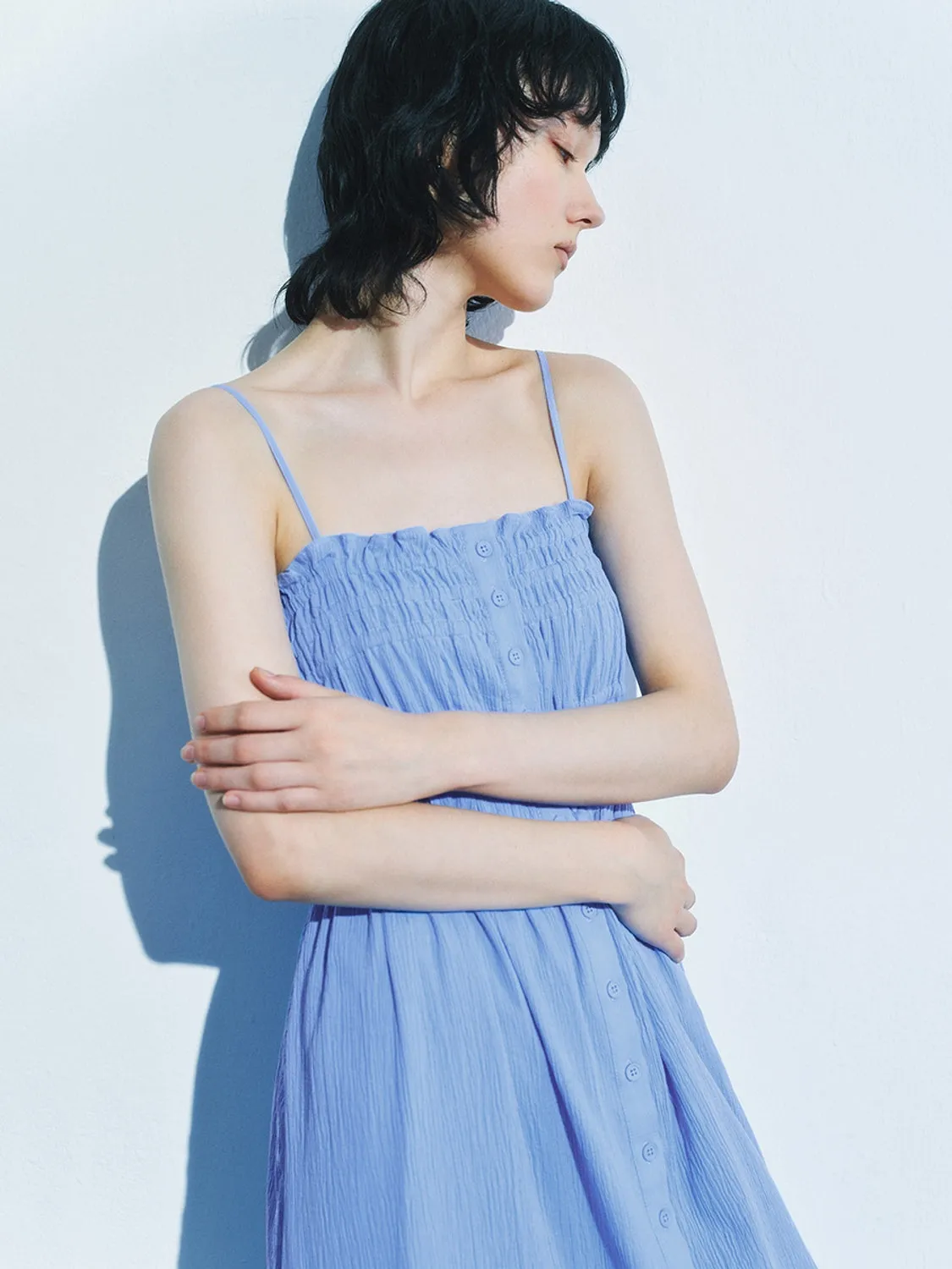 Shirred Maxi Dresses sold by Urban Revivo product image thumbnail 3