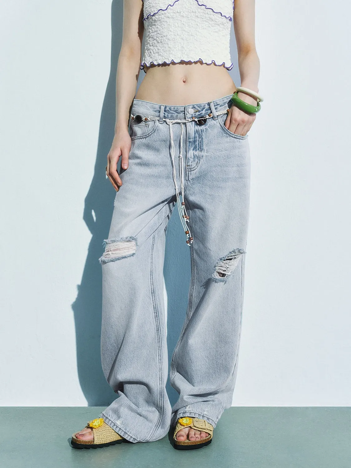 Denim Jeans sold by Urban Revivo product image thumbnail 2