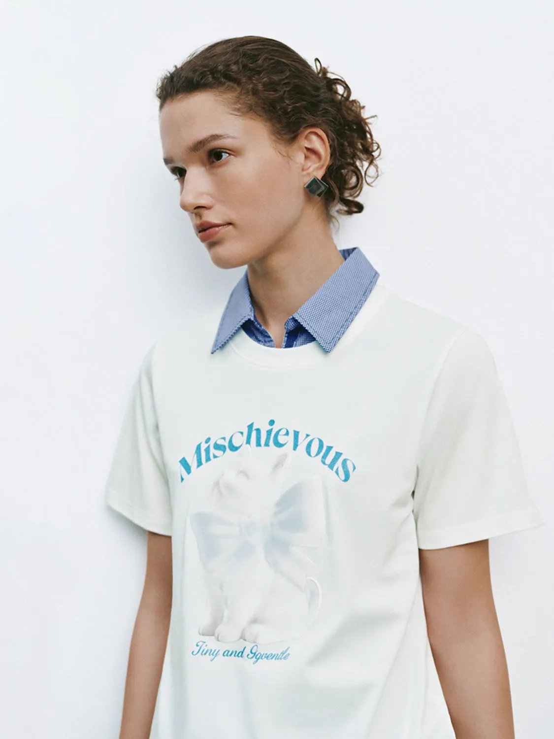 Short Sleeve T-Shirts sold by Urban Revivo product image thumbnail 5