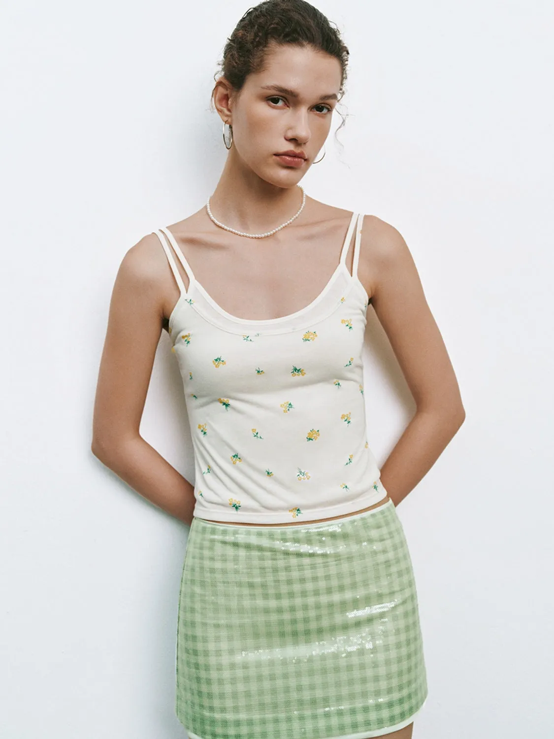 Floral Cami Tops sold by Urban Revivo product image thumbnail 5