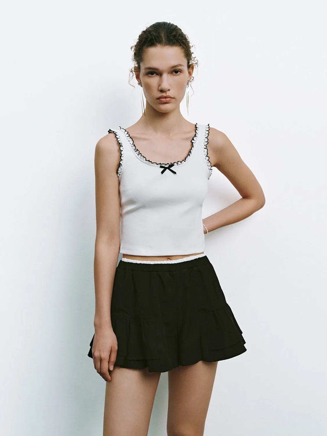 Lettuce Edge Tank Tops sold by Urban Revivo product image thumbnail 3