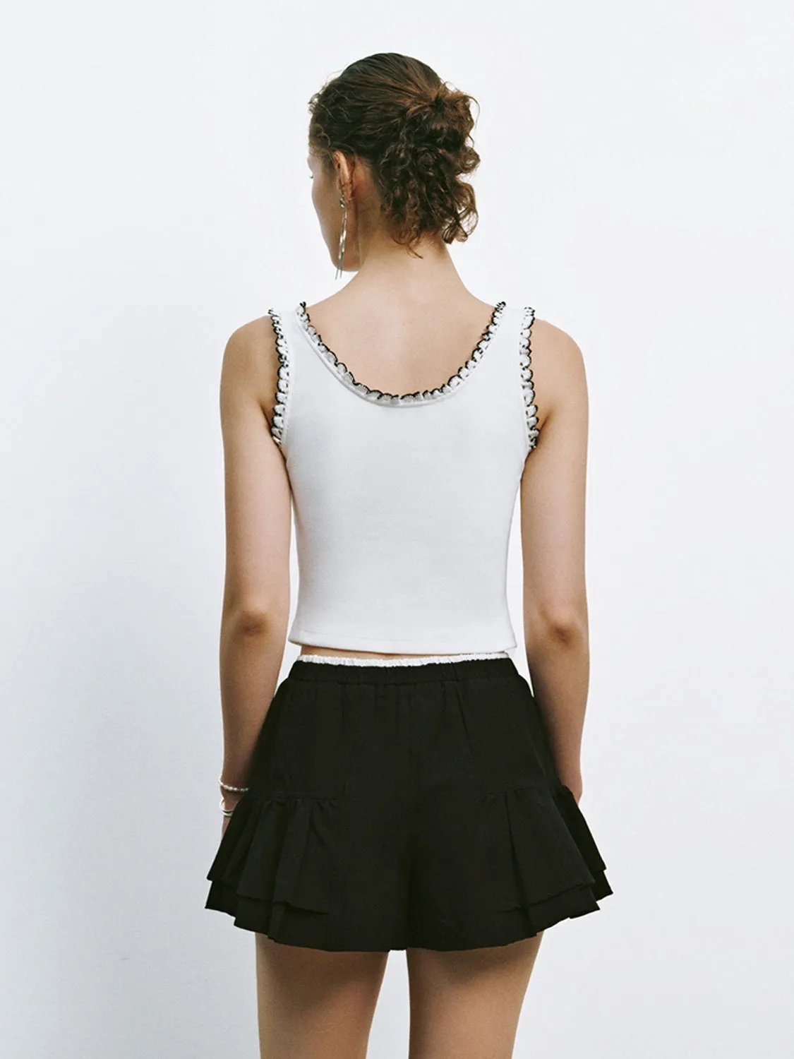 Lettuce Edge Tank Tops sold by Urban Revivo product image thumbnail 2