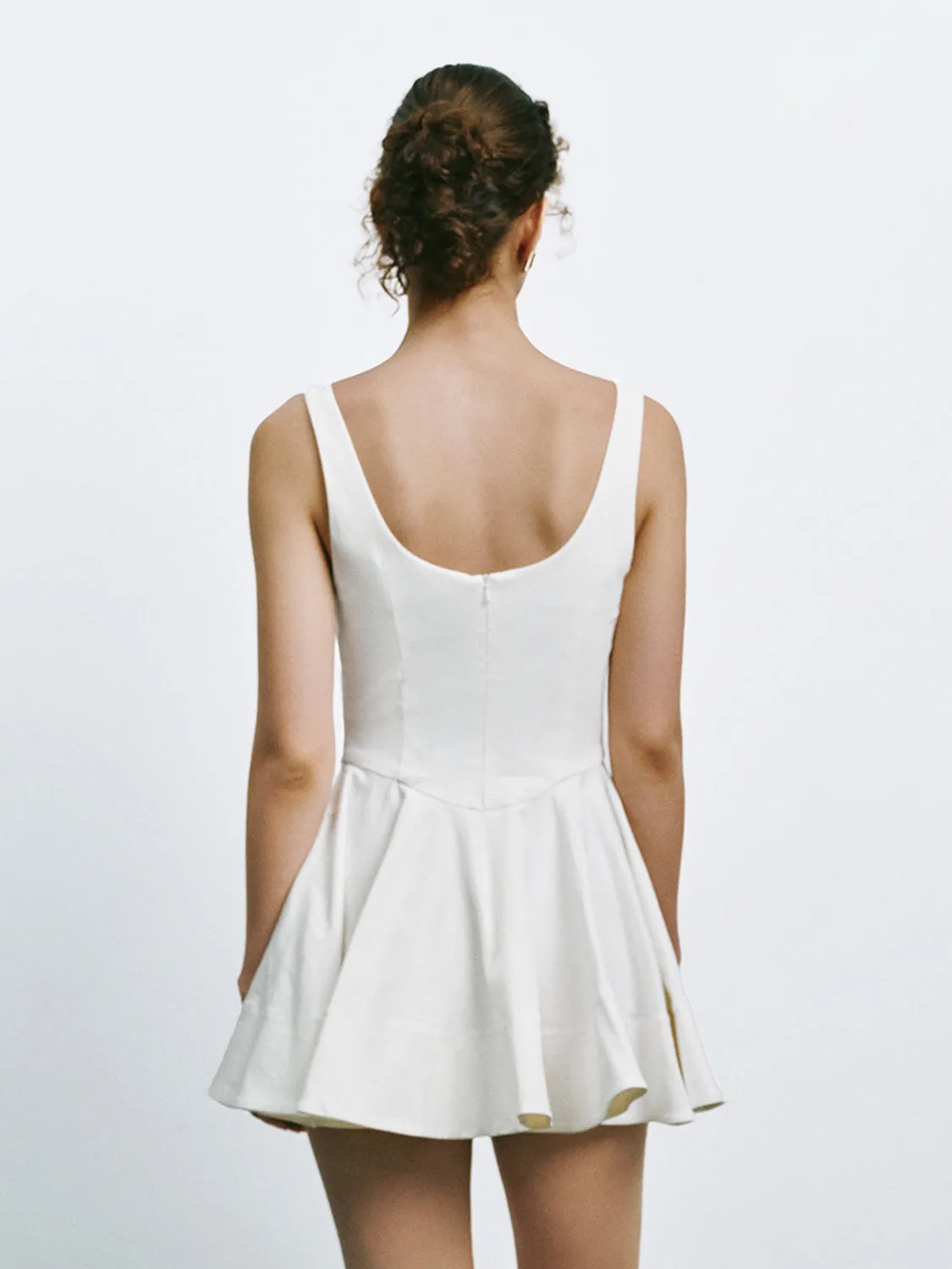 Flared Tank Top Mini Dresses sold by Urban Revivo product image thumbnail 2