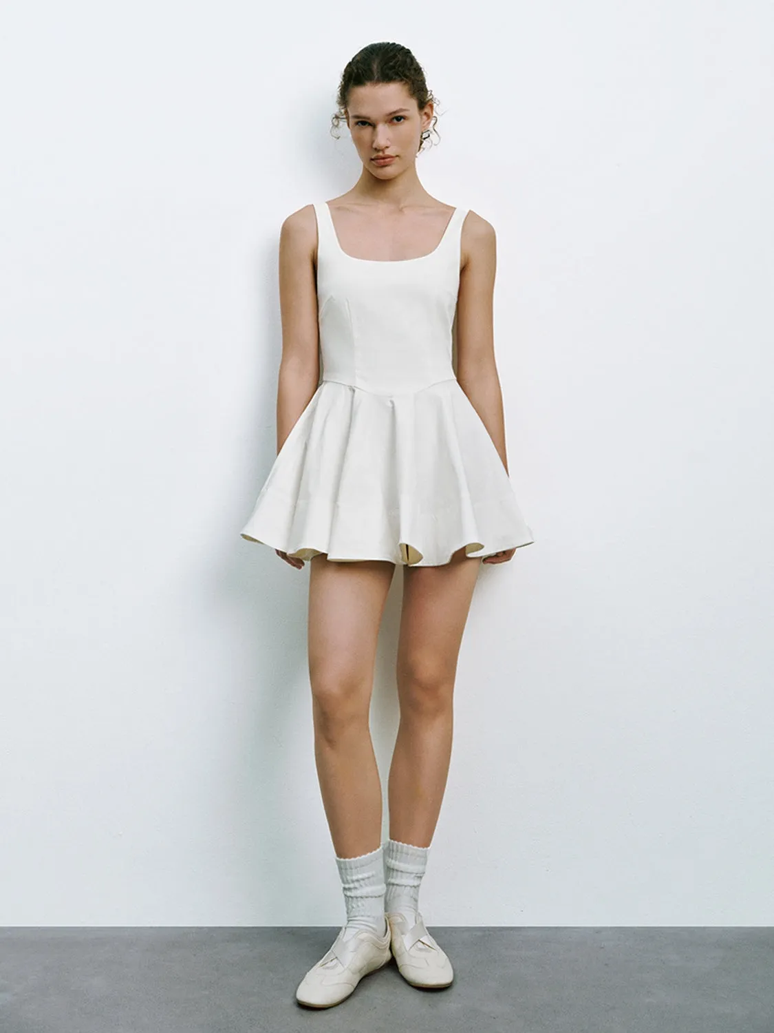 Flared Tank Top Mini Dresses sold by Urban Revivo