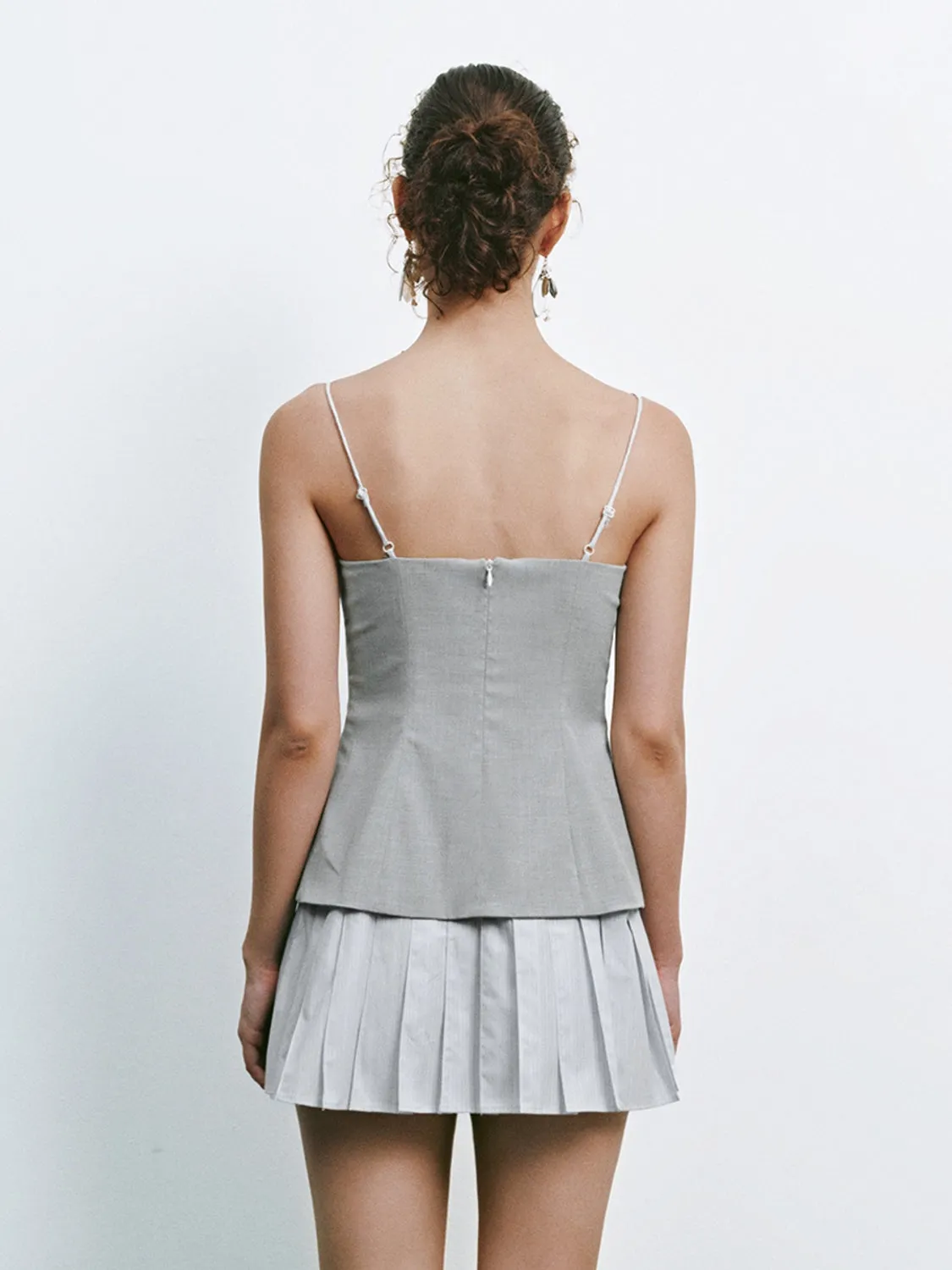 Striped Pleated Mini Dresses sold by Urban Revivo product image thumbnail 2